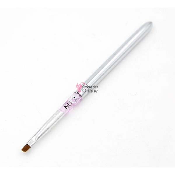 Pensula pentru Gel UV cu capac Mov Nr 2, art PU47